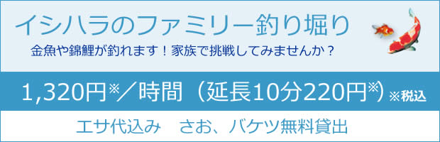 イシハラのファミリー釣り堀